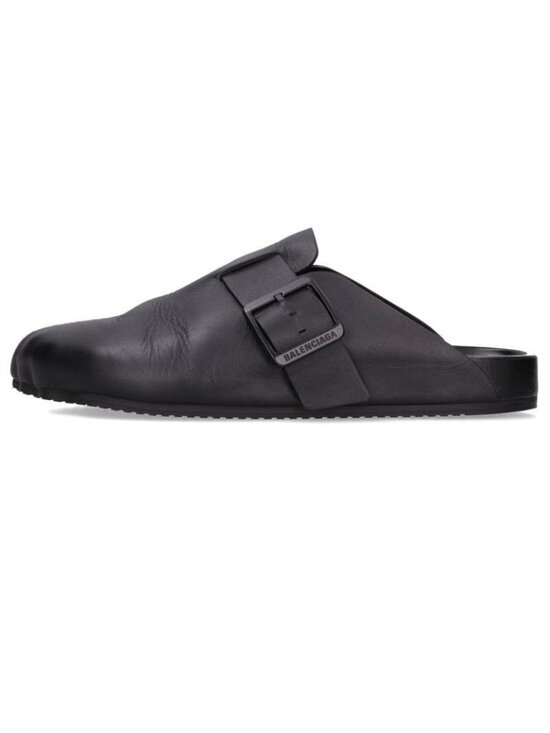 Balenciaga Sunday Mule Leather Sandals main image 4